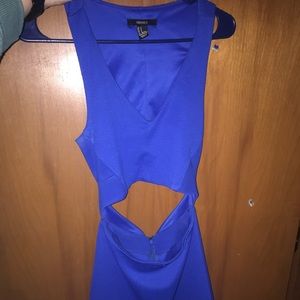 Blue party dress